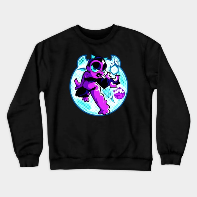 DeepFry Chill Crewneck Sweatshirt by RebelTaxi